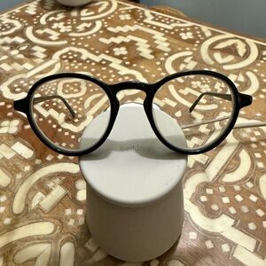 Classic Black Round Glasses
